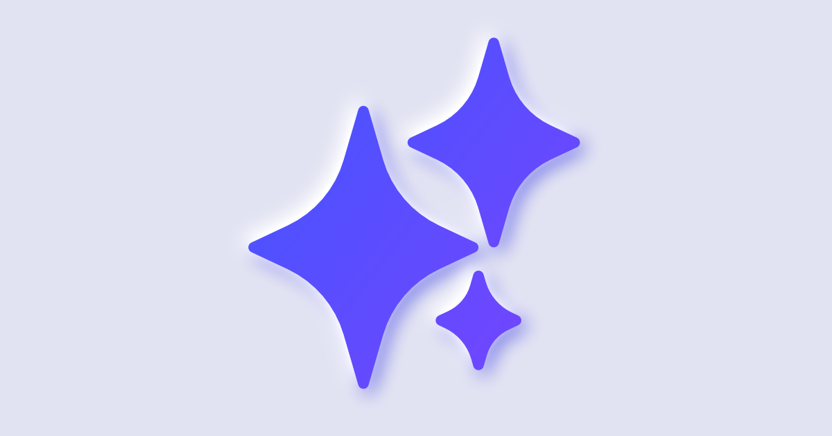 キラキラの輝きのアイコンイラスト